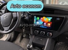 Toyota Corolla Android monitoru
